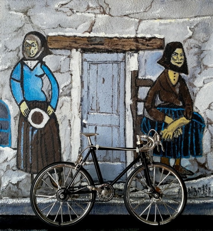 PASSEGGIANDO IN BICICLETTA, PEDALANDO SENZA FRETTA IN INVERNO
